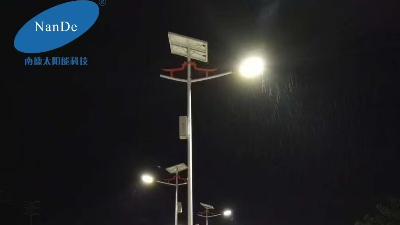 南德高端工程专用太阳能路灯：大功率、高亮度、超长续航