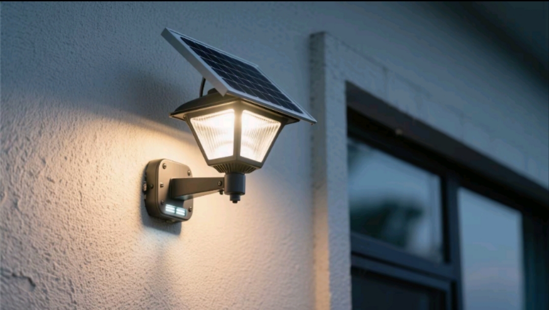 智慧墙面的眼睛——智能感应南德壁挂式路灯