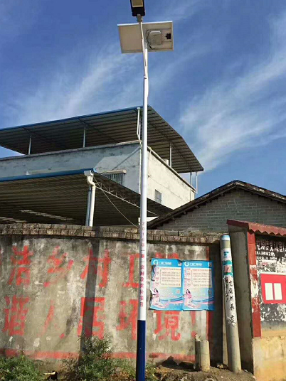 广东封开一事一议政府奖补项目太阳能路灯工程案例