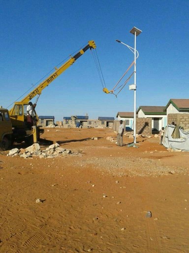 非洲肯尼亚太阳能路灯工程