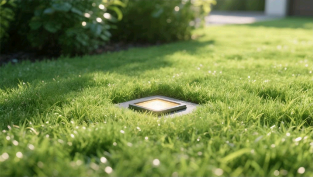 隐形守护者：嵌入式草坪灯告别夜间绊倒风险