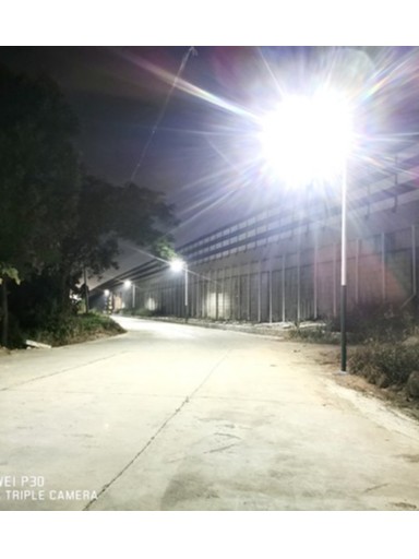 安装太阳能路灯，享受幸福美好生活