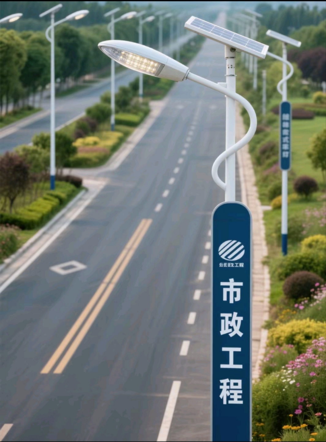 不是所有的太阳能路灯都叫“分体式”——为什么市政工程偏爱南德分体式？