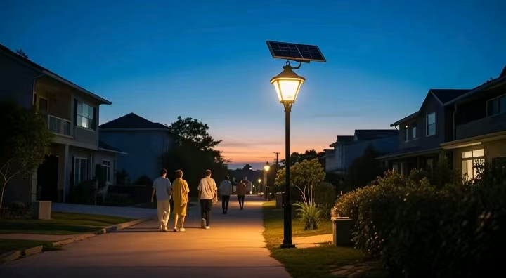 告别电费账单，拥抱绿色光明：太阳能路灯点亮生活